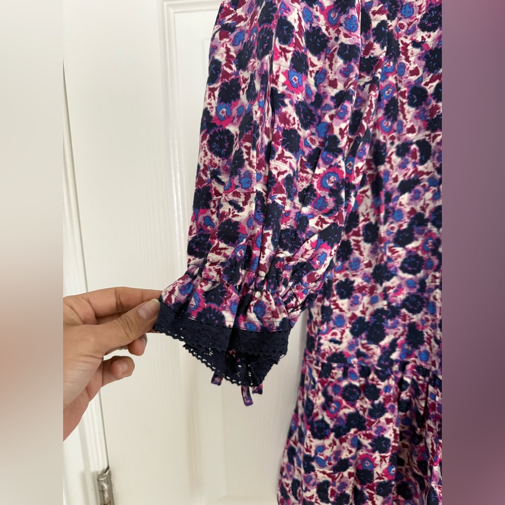 Atelier Réve Floral V-Neck Dress - Picture 3 of 8